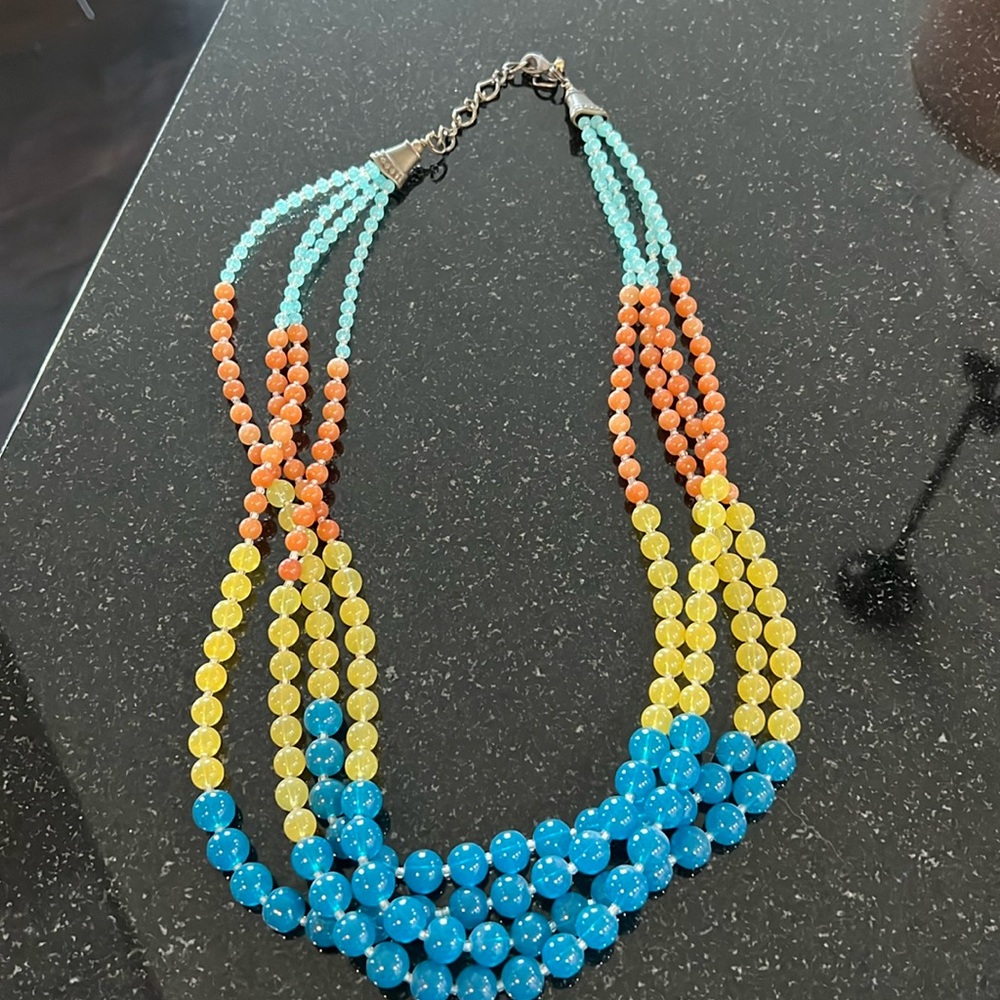 Vibella - 4 strand bead necklace